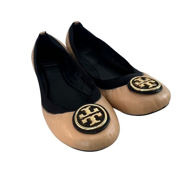 Tory Burch Caroline Ballet Slipper 9.5 Preowned - Picture 1 of 13